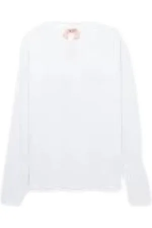 Nº21 Tops, Dames, Wit, M, Optisch Wit Tshirt