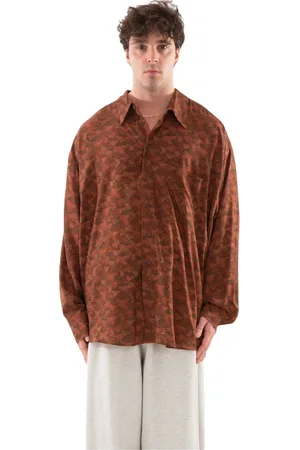 MAGLIANO Overhemden, Heren, Bruin, L, Beige People