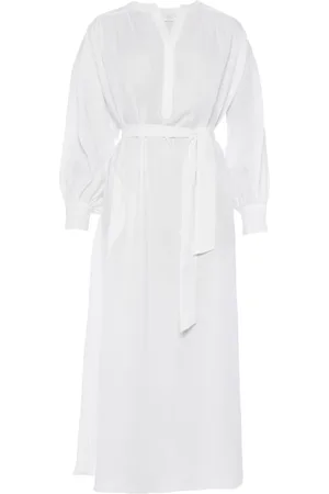 ERES Kleedjes, Dames, Wit, M, Lange Witte Jurk Jurk