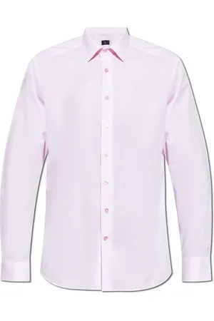 Etro Overhemden, Heren, Roze, L, Katoen, Katoenen overhemd