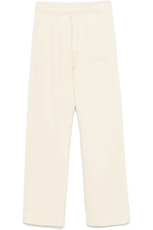 Autry Broeken, Dames, , M, Elastische taille geborduurde logo broek