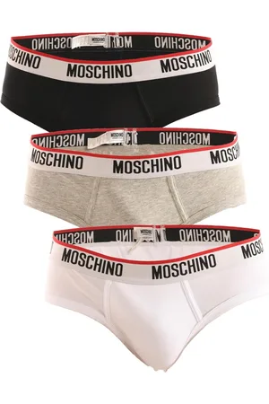 Moschino Ondergoed, Heren, Veelkleurig, 2Xl, Zwart Wit Grijs Stijlvol Ontwerp