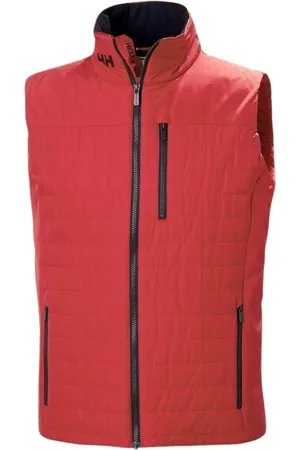 Helly Hansen Jassen, Heren, Rood, M, Leer, Geïsoleerd vest met Prima Loft® Black Eco