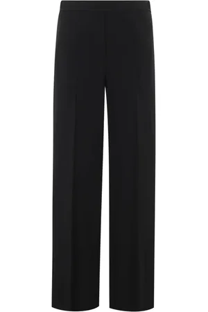 THEORY Broeken, Dames, Zwart, S, Stijlvolle Wide Pull-On Broek