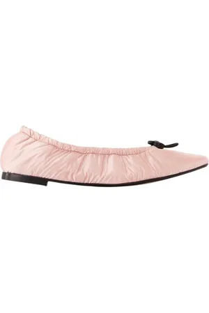 Cecilie Bahnsen Schoenen, Dames, Roze, 39 EU, Nylon, Roze Nylon Ballerina Stijl Schoenen