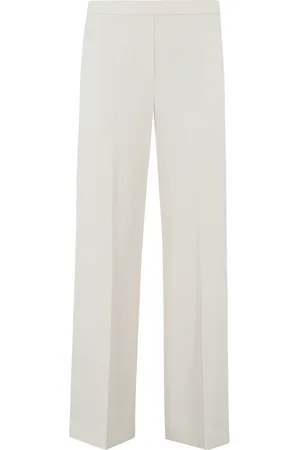 THEORY Broeken, Dames, Wit, 2Xs, Stijlvolle Wide Pull-On Broek