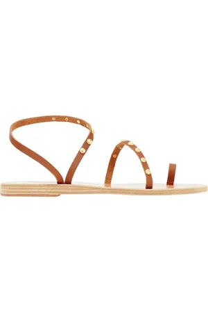 Ancient Greek Sandals Schoenen, Dames, Oranje, 38 EU, Malia Hanger Terracotta Sandaal