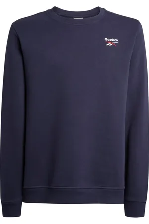 Reebok Sweatshirts & Hoodies, Dames, Blauw, XL, Identity Smal