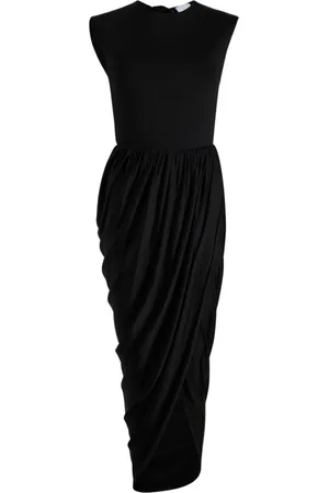 Patou Kleedjes, Dames, Zwart, S, Zwarte Asymmetrische Zoom Striksluiting Rok