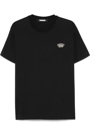 BARROW Tops, Heren, Zwart, L, Nero Jersey T-Shirt