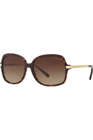 Michael Kors Accessoires, unisex, Bruin, 57 MM, Adrianna II Zonnebril