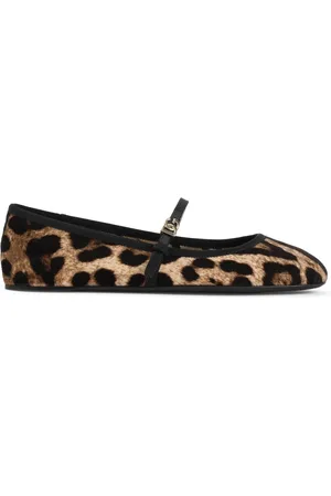 Dolce & Gabbana Schoenen, Dames, Bruin, 40 EU, Katoen, Bruine Ballerina