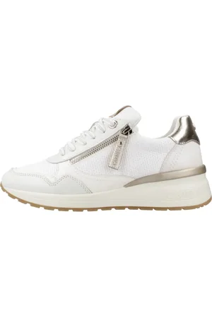 Carmela Schoenen, Dames, Wit, 38 EU, Casual Sneakers voor Vrouwen