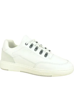 Cycleur de luxe Schoenen, Heren, Wit, 44 EU, Witte Sneaker met Haken