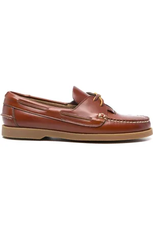 Hereu Schoenen, Dames, Bruin, 40 EU, Bruin leren veterschoenen