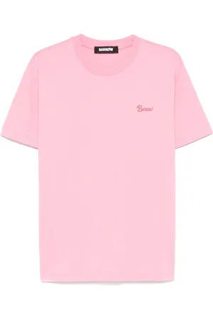 BARROW Tops, Heren, Roze, S, Prism Jersey T-Shirt