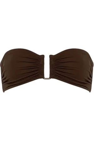 ERES Badkleding, Dames, Bruin, M, Vulkaan Bandeau Bikini Top