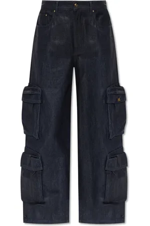 AMIRI Jeans, Dames, Blauw, W24, Katoen, Jeans met logo