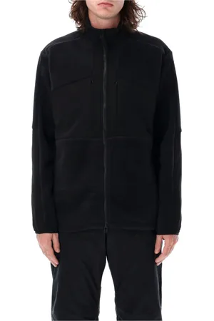 Snow Peak Sport, Heren, Zwart, M, Zwarte Double Face Fleece Jas