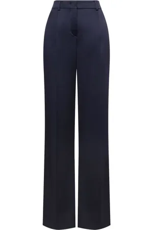Alberta Ferretti Broeken, Dames, Blauw, L, Blauwe Broek voor Vrouwen