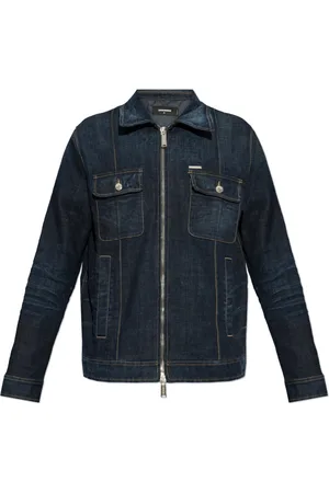 Dsquared2 Jassen, Heren, Blauw, M, Denim, Denim Jas