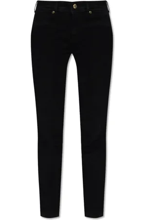 VERSACE Jeans, Dames, Zwart, W25, Katoen, smalle jeans