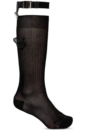 Dsquared2 Ondergoed, Heren, Zwart, S, Sokken met manchetknopen