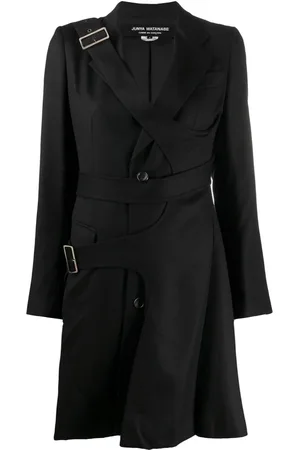 JUNYA WATANABE Mantels, Dames, Zwart, S, Gespte Jas