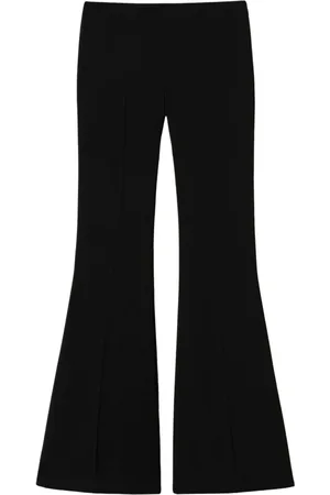 Twin-Set Broeken, Dames, Zwart, 2Xs, Polyester, Zwarte Flared Broek