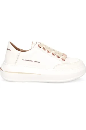 Alexander Smith Schoenen, Dames, Wit, 40 EU, Witte Sneakers Lancaster Stijl