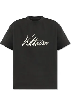 Zadig & Voltaire Tops, Heren, Zwart, XL, Katoen, T-shirt met ‘Teddy’ print