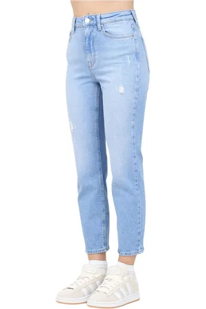 ONLY Jeans, Dames, Blauw, W25, Denim, Lichtblauwe Slim Fit Denim Jeans
