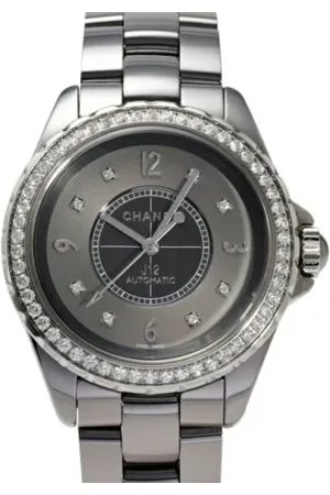 CHANEL Pre-owned, Dames, Grijs, ONE Size, Pre-owned Glass watches