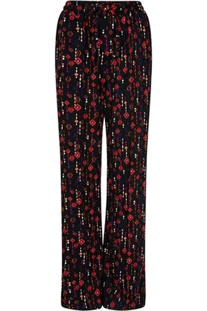 lofty manner Broeken, Dames, Zwart, S, Polyester, Rode Broek Ruby