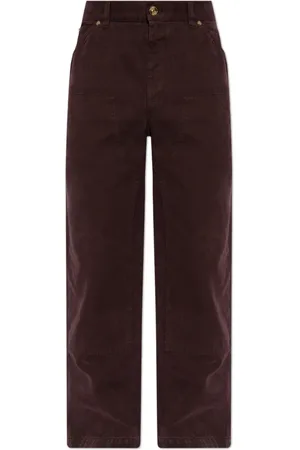 VERSACE Jeans, Heren, Paars, L, Katoen, cargo-stijl jeans