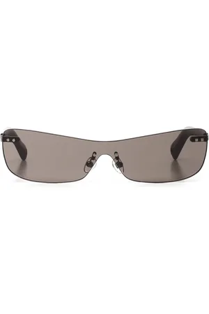 Jacquemus Accessoires, unisex, Zwart, ONE Size, Zwarte zonnebril met UV-bescherming