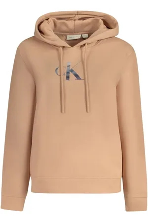 Calvin Klein Sweatshirts & Hoodies, Dames, Roze, XS, Katoen, Rosa Katoenen Trui