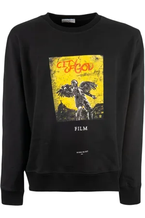Ih Nom Uh Nit Sweatshirts & Hoodies, Heren, Zwart, L, Zwarte City of God Streetwear