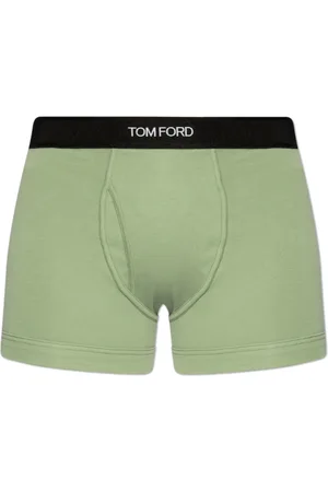 Tom Ford Ondergoed, Heren, Groen, S, Katoen, Katoenen boxershorts