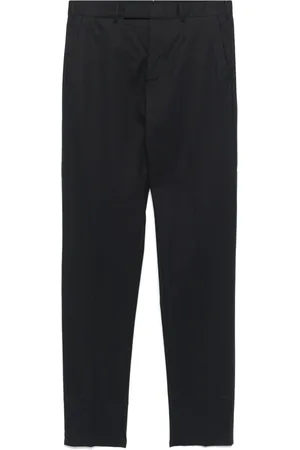 Ermenegildo Zegna Broeken, Heren, Blauw, M, Katoen, Katoenen broek met zij- en achterzakken