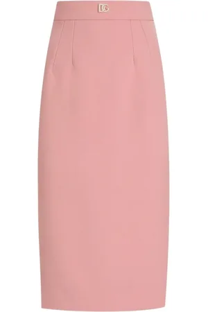 Dolce & Gabbana Rokken, Dames, Roze, S, Roze Stijlvolle Rokken
