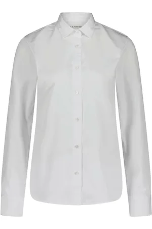 Lis Lareida Blouses & Shirts, Dames, Wit, XL, Pauline Blouse Knoopsluiting Design Portugal