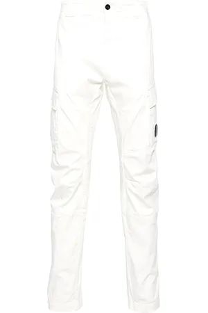 C.P. Company Jeans, Heren, Wit, 3Xl, Katoen, Casual Katoenen Broek