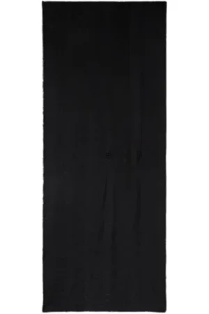 Liu Jo Accessoires, Dames, Zwart, ONE Size, Monogram Jacquard Stola Sjaal