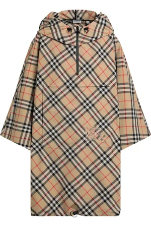 Burberry Jassen, Dames, , M, Wol, Stijlvolle wollen jas met capuchon