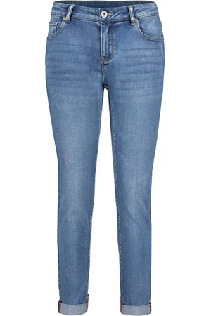 Betty Barclay Jeans, Dames, Blauw, L, Moderne Slim Fit Jeans