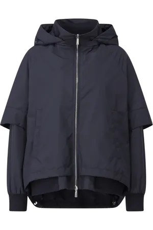 MOORER Jassen, Dames, Blauw, XS, Omkeerbare jas Talitha-STP
