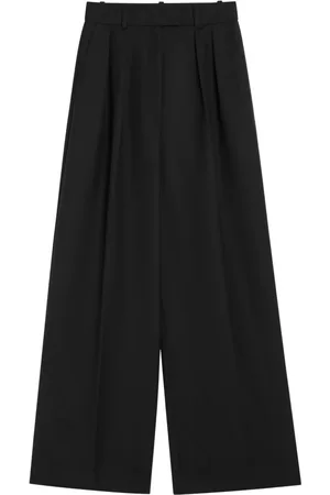 ANINE BING Broeken, Dames, Zwart, M, Wijde broek voor vrouwen