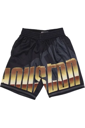 Mitchell & Ness Korte broeken, Heren, Veelkleurig, XL, Polyester, NBA Big Face Basketbalshorts
