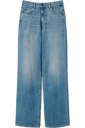 Twin-Set Jeans, Dames, Blauw, W28, Denim, Denim Jeans met Klassieke Indigo Stijl